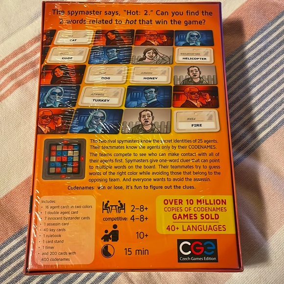 Czech Games CODENAMES - Spy Game Brand New, Unopened in Box! - Picture 3 of 5